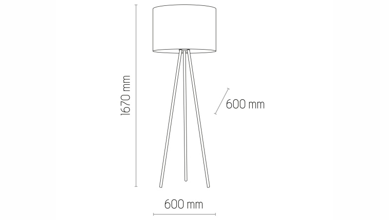 Stojací lampa - WINSTON 5147